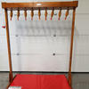 Stokkenvangspel met kippen 205 x 160 cm