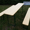 Picknickset met losse banken 220 cm