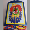 Ringwerpen Clown 125 x 80 cm
