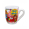 Cartoon mok Sarah/ Jarige Vrouw Shop-aholic