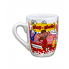 Cartoon mok Sarah/ Jarige Vrouw Shop-aholic