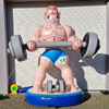 Abraham/ jarige Sportman Fitness 3,8 mtr Alle leeftijden beschikbaar