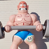 Abraham/ jarige Sportman Fitness 3,8 mtr Alle leeftijden beschikbaar