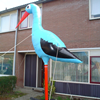 Geboorte Ooievaar Baby Blauw 4 mtr