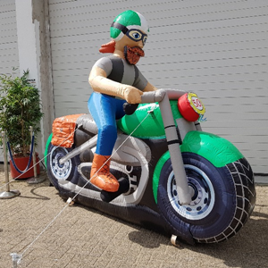 Abraham/ Jarige man motor 3 mtr Diverse leeftijden beschikbaar Abraham/ Jarige man motor 3 mtr Diverse leeftijden beschikbaar