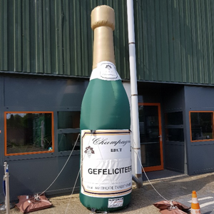 Champagnefles 4 mtr