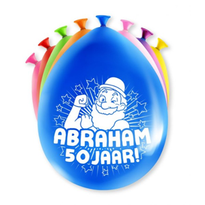 Happy Party Balloons- Abraham