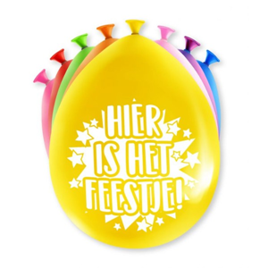 Happy Party Balloons- Hier is 't Feestje