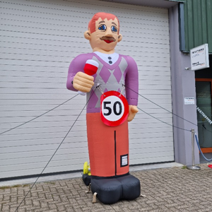 Abraham/ jarige Zakenman, 3,5 mtr Diverse leeftijden beschikbaar Abraham/ jarige Zakenman, 3,5 mtr Diverse leeftijden beschikbaar