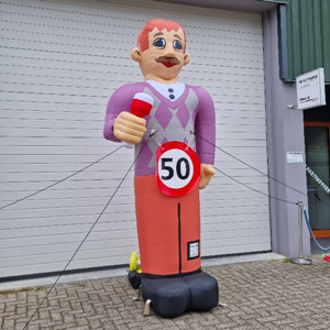 Abraham/ jarige Zakenman, 3,5 mtr Diverse leeftijden beschikbaar