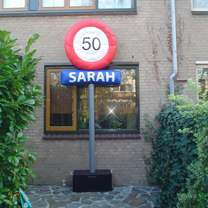 Sarah Verkeersbord 3,5 mtr