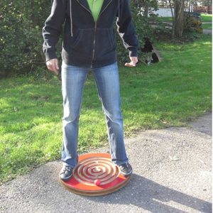 Voeten labyrinth 1 persoons