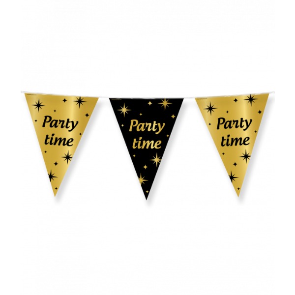 Classy Party flag foil- Party Time