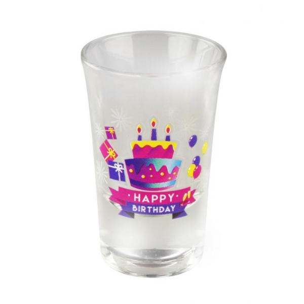 Shot glasses Happy Birthday